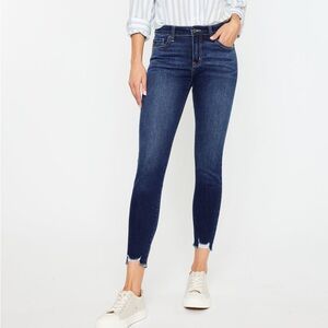 KanCan • Skinny Crop Fray Hem Jeans